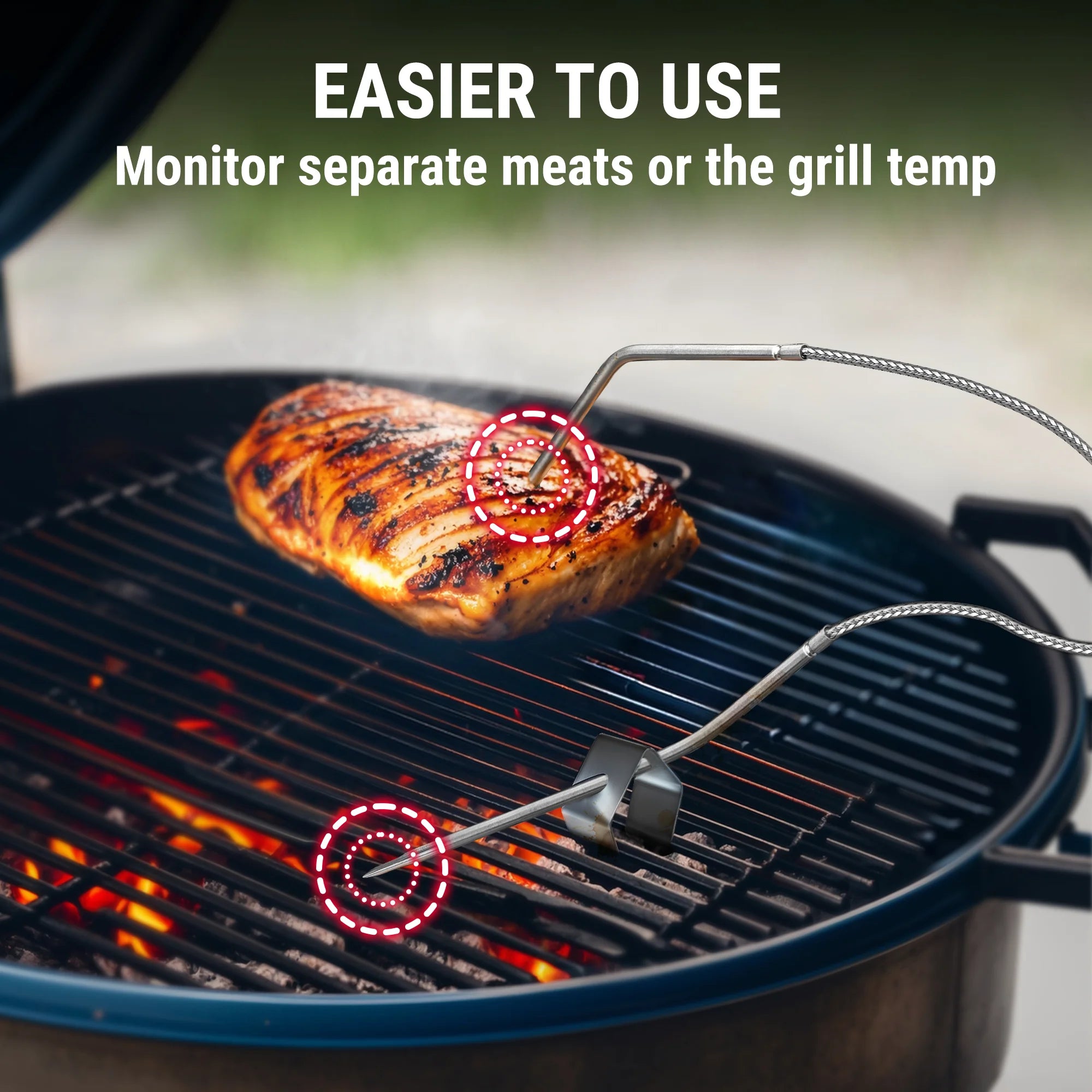TempPro TempSync Elite TP904 Termometro Carne Wireless 2 Sonde