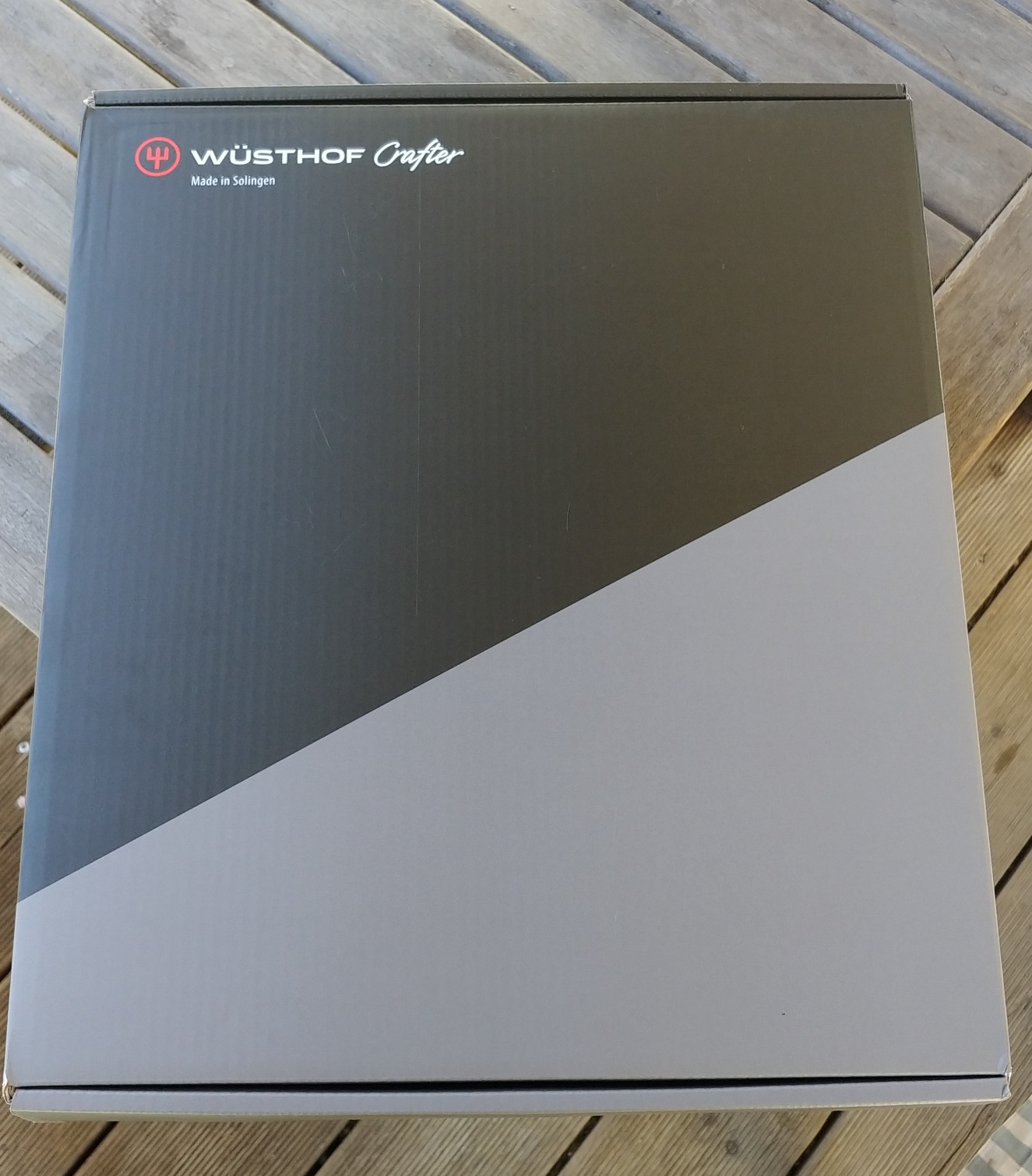 Wüsthof Crafter blocco 6 coltelli manico rovere affumicato