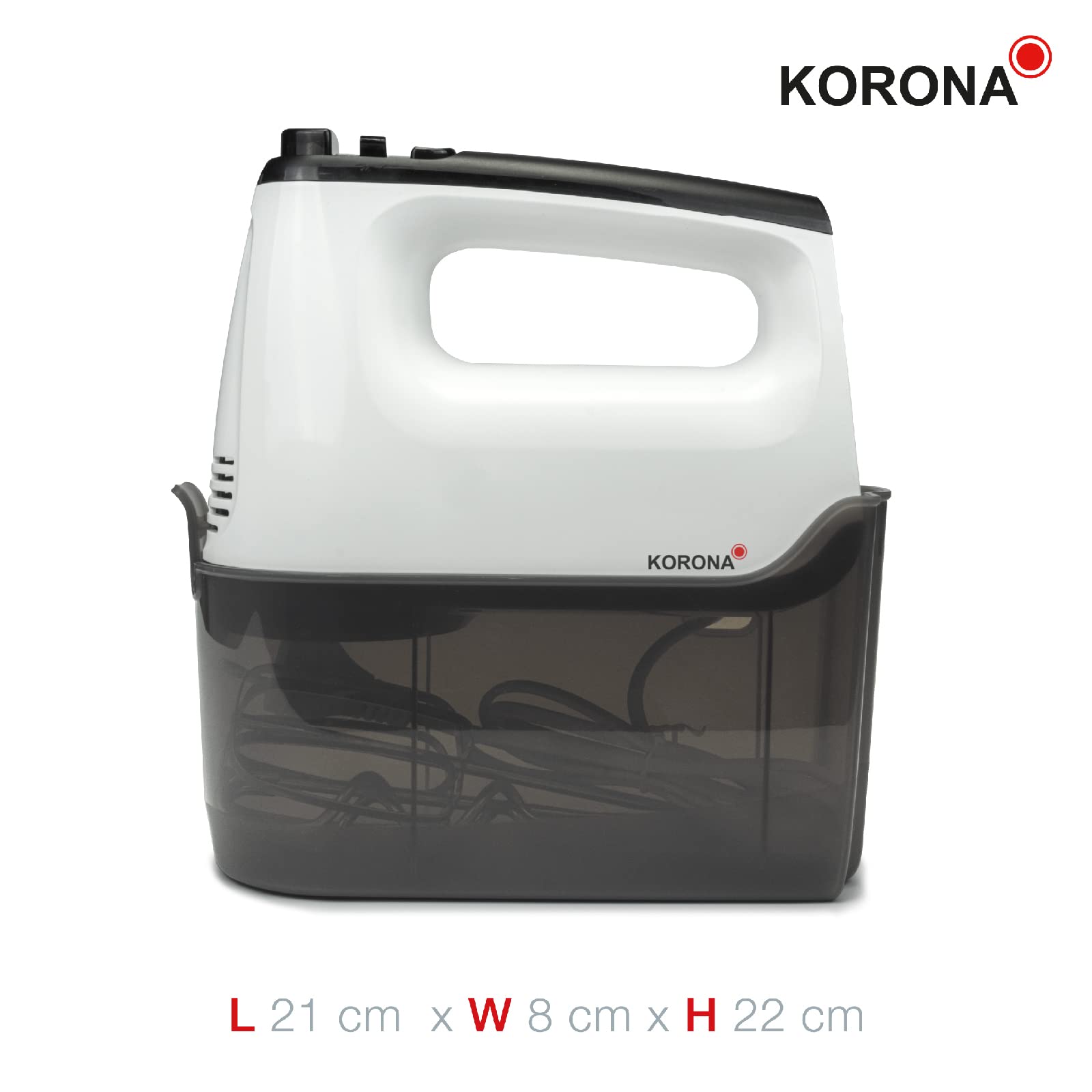Korona 23012 sbattitore elettrico con box 6 velocità turbo