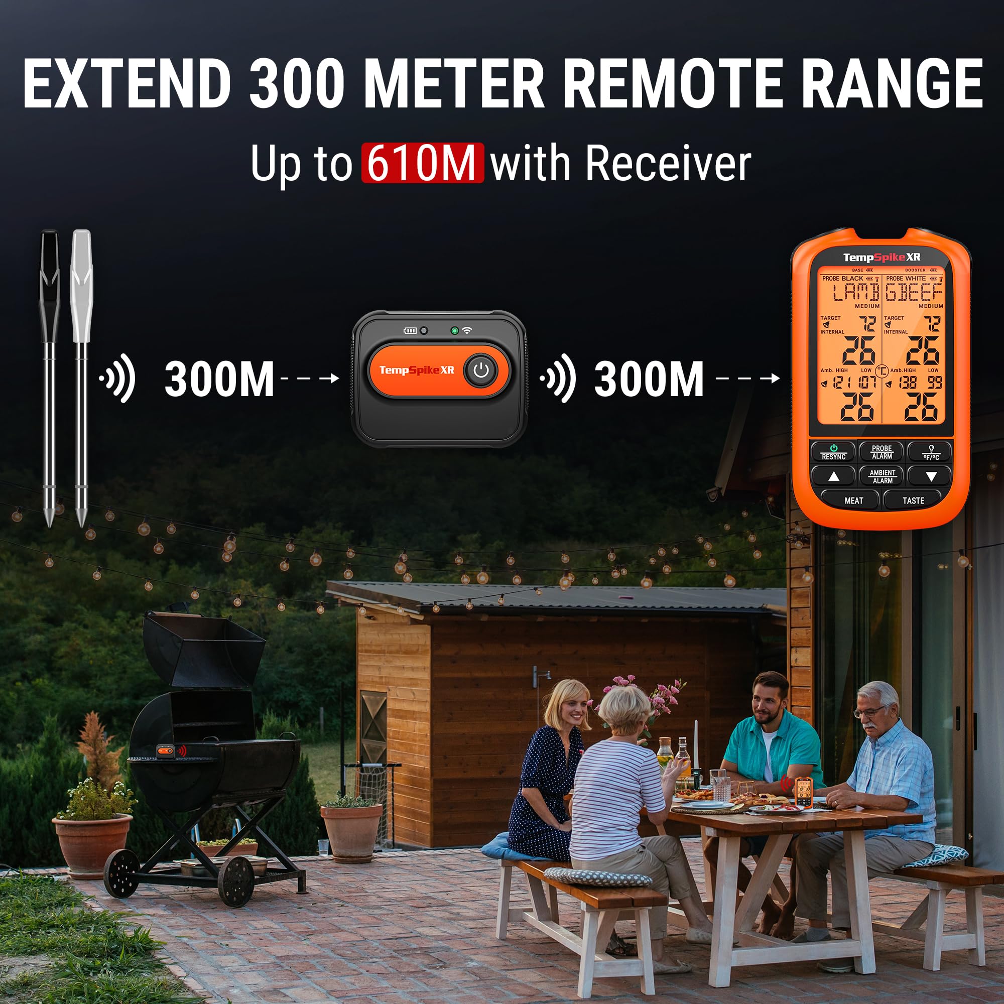 ThermoPro TempSpike XR Amplificatore Segnale 300m