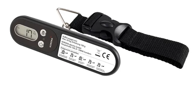 Korona Leni 79417 Bilancia Bagagli 50 kg Cinghia