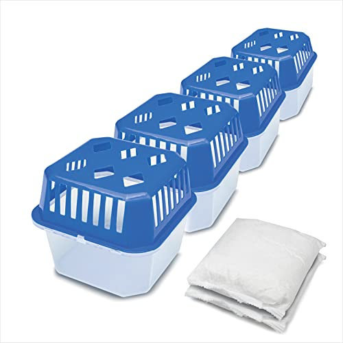 Korona 82151 Set 4 Deumidificatori 25 m² 8 Ricariche