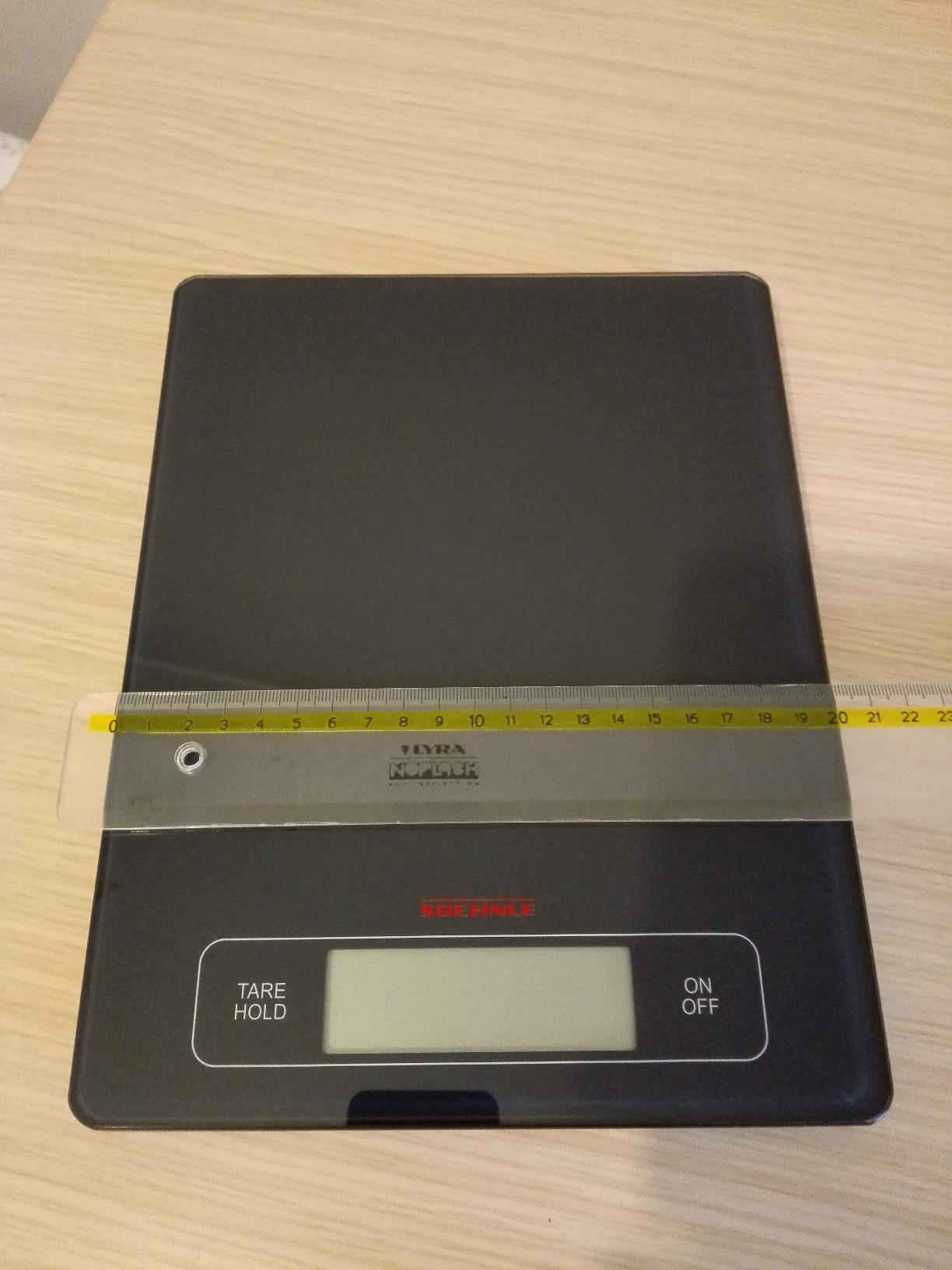 Soehnle Page Profi 67080 Bilancia Cucina Digitale Antracite 15 kg