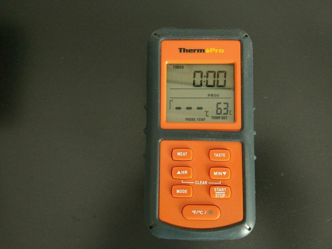 ThermoPro Termometro Carne Wireless 100 Metri LCD