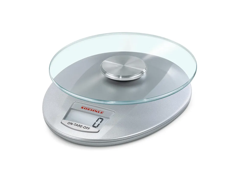 Soehnle Roma Silver bilancia cucina digitale 5 kg 1 g