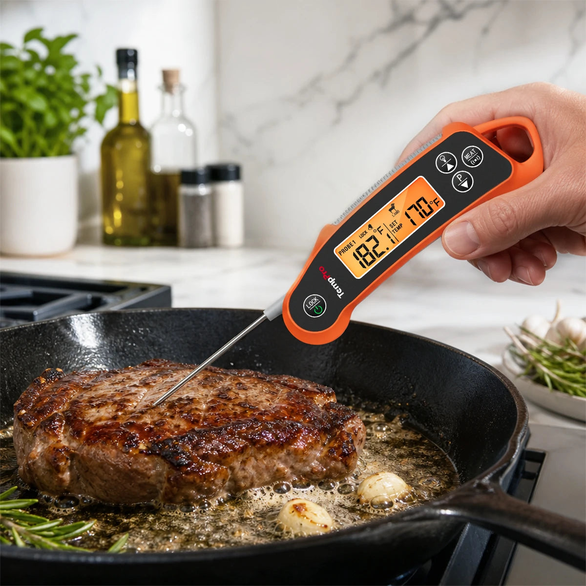 TempPro TempSwift PLUS TP710 Termometro Carne doppia sonda