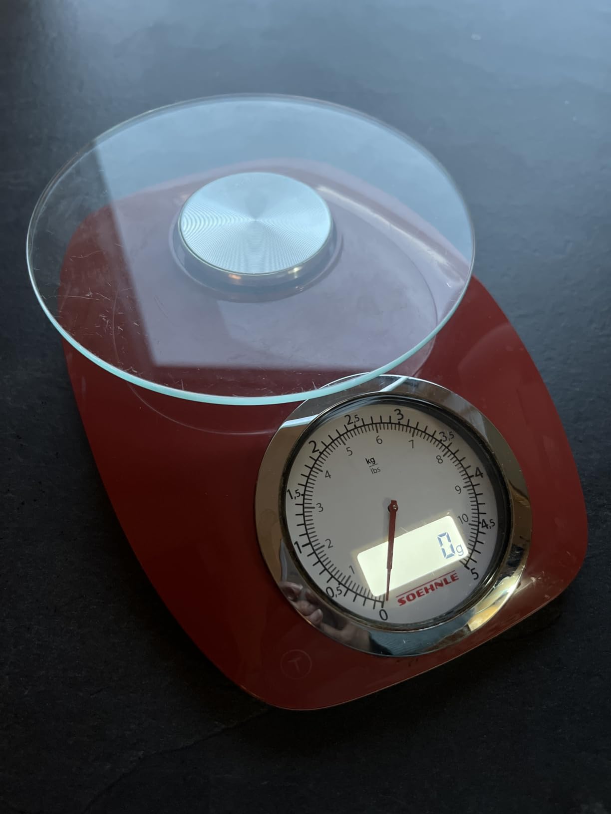 Soehnle Vintage Style 66229 bilancia cucina rossa 5 kg
