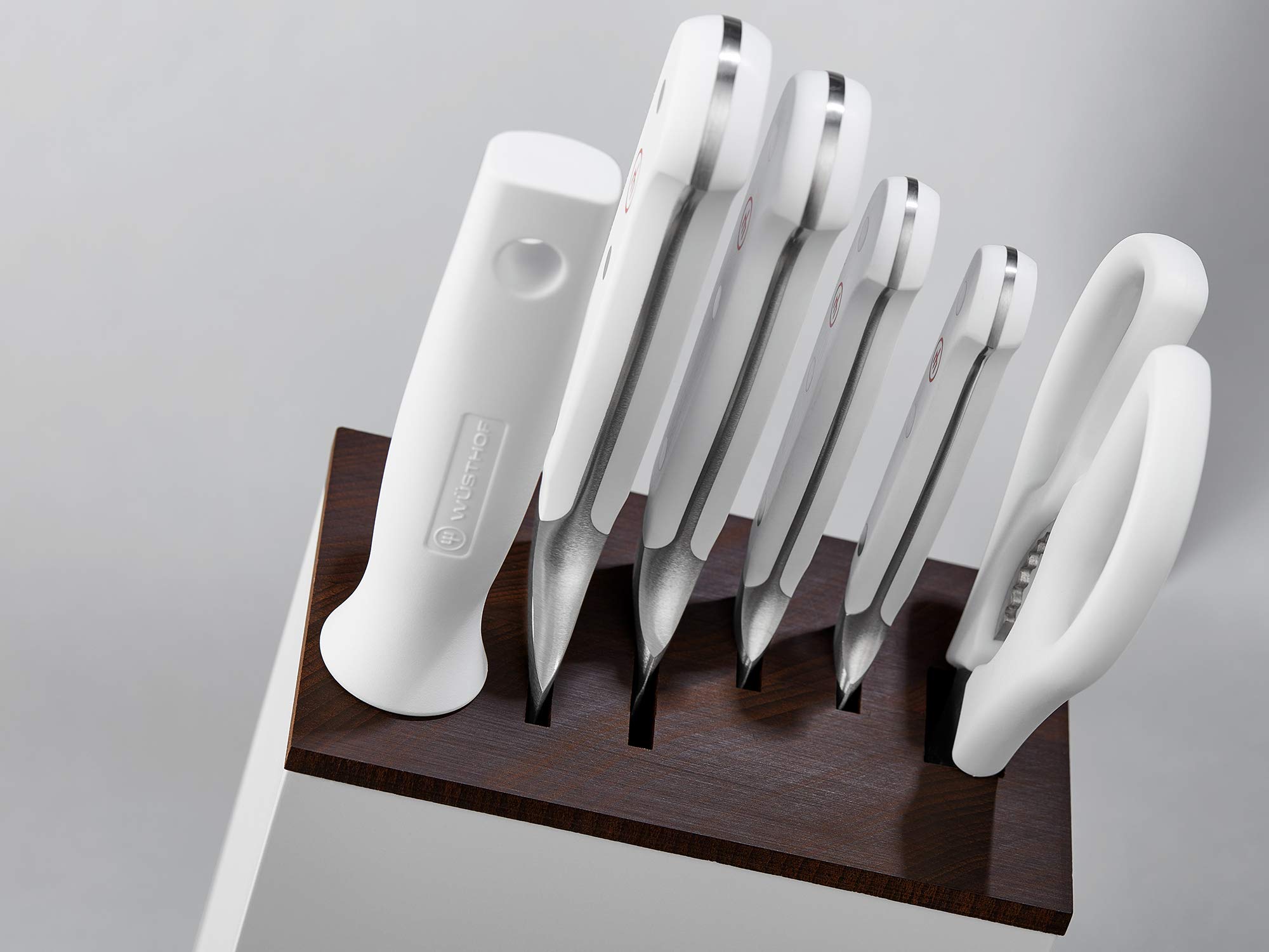 Wusthof Classic White set coltelli ceppo 6 pezzi
