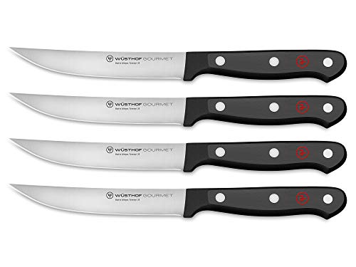 Wüsthof Gourmet Set 4 coltelli bistecca carne neri