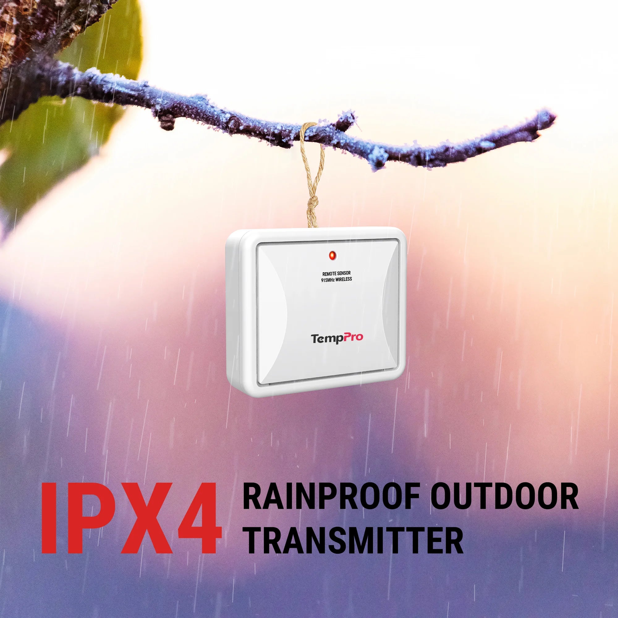 TempPro TX-2B Sensore wireless temperatura umidità 915 MHz