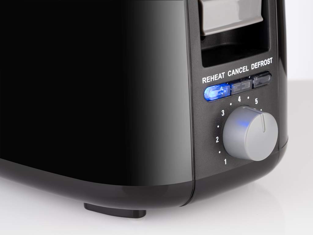 Korona 21130 Tostapane 2 Fette Nero 750 W Scongelamento