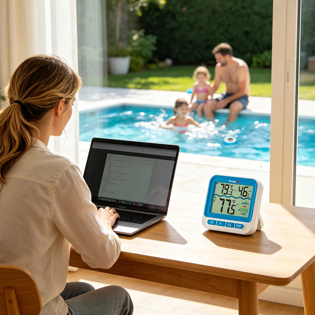 TempPro TempAir PLUS TP211B termometro piscina wireless