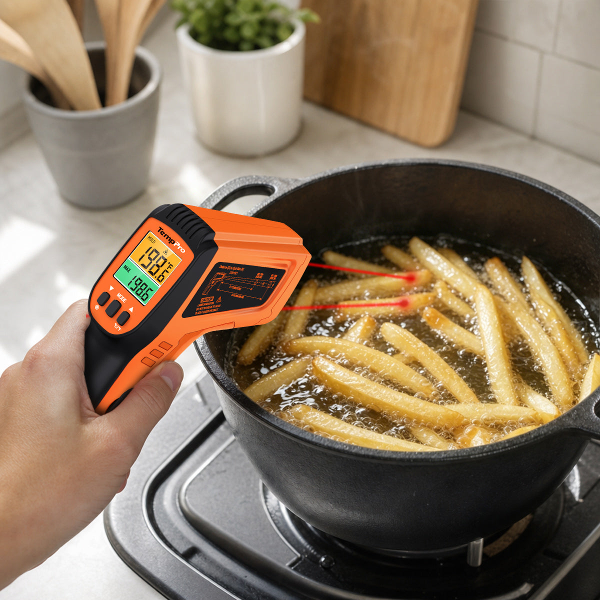 TempPro TempScan PLUS TP450 termometro infrarossi laser