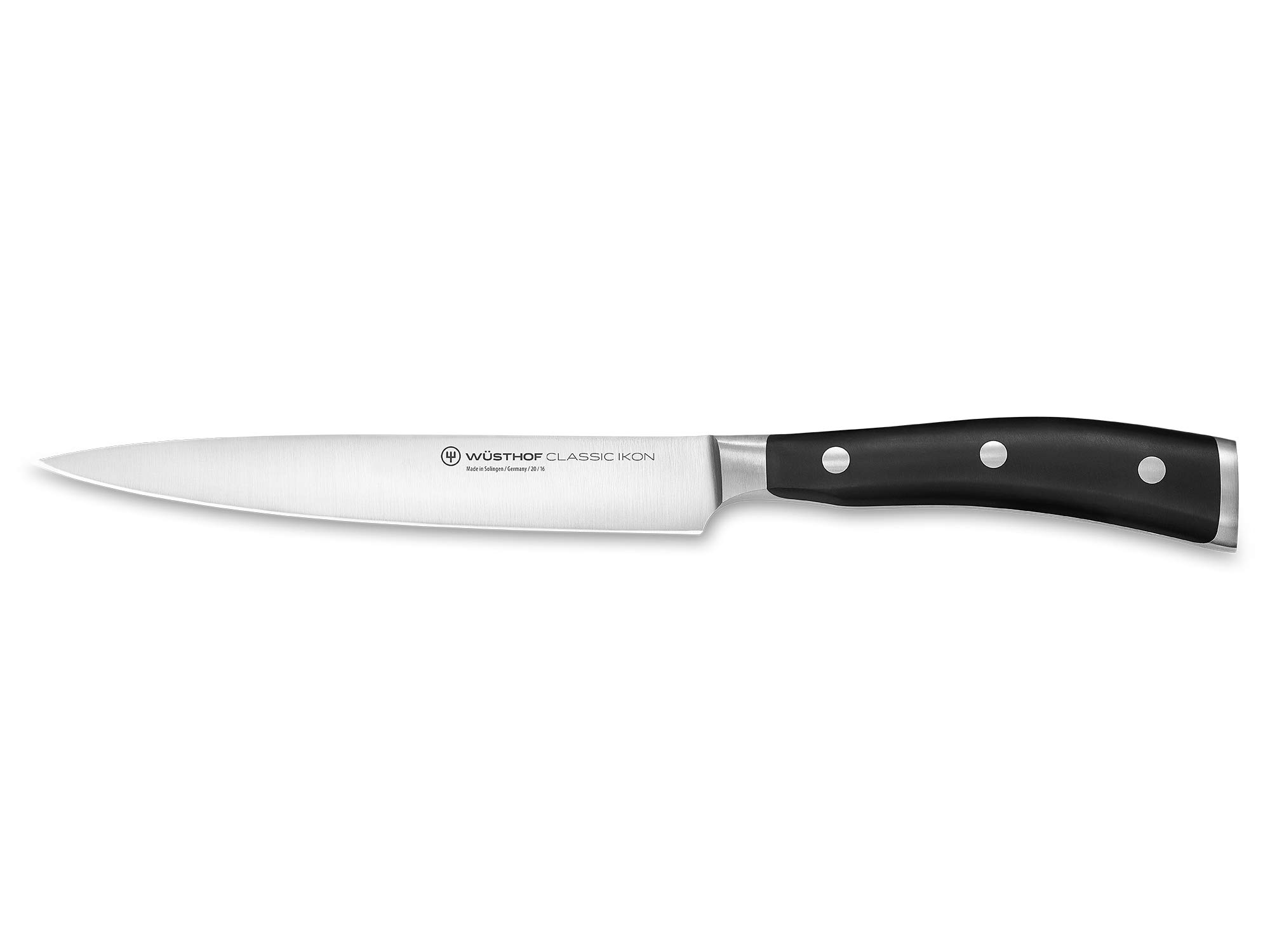 Wüsthof Classic Ikon blocco 7 pezzi marrone faggio