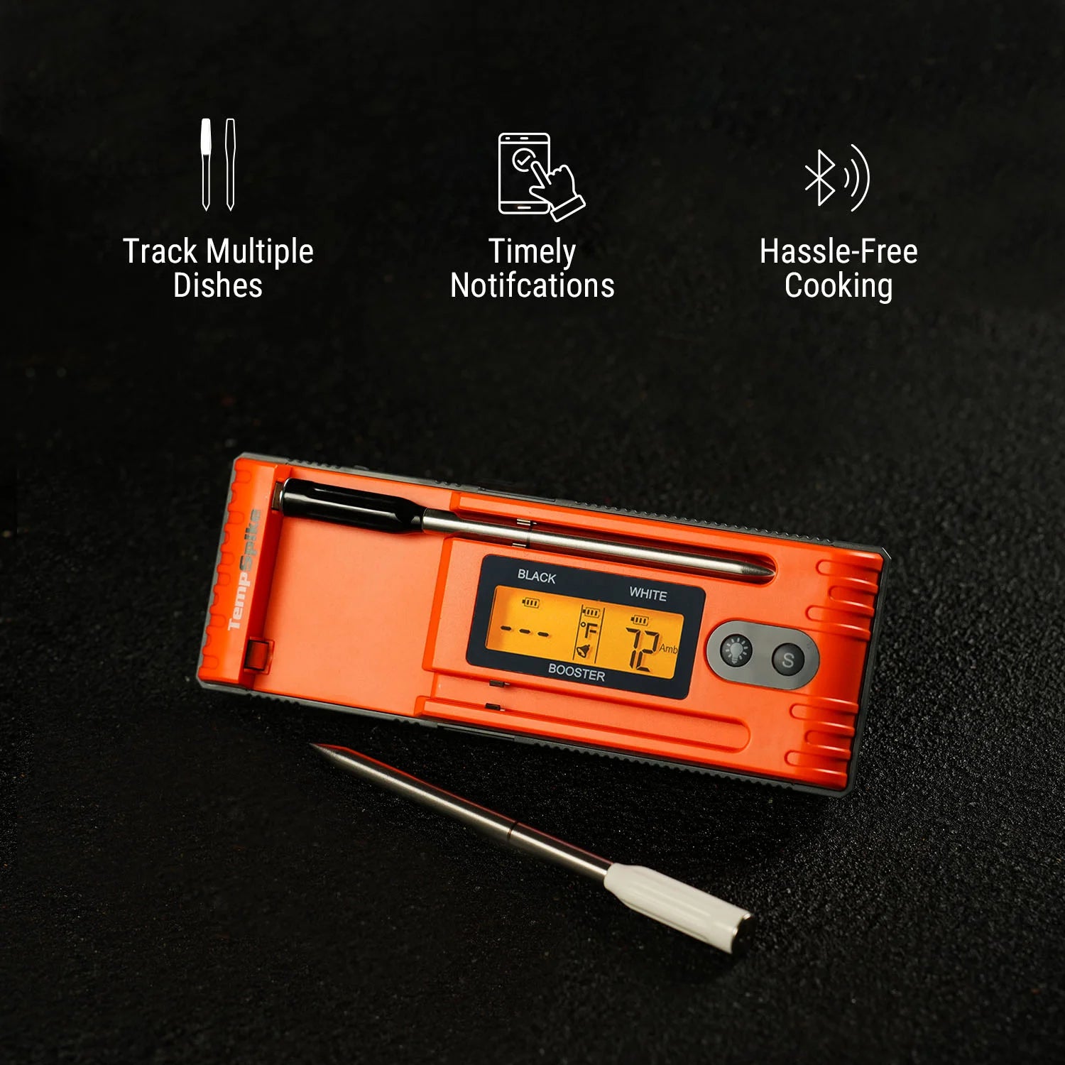 TempPro Twin TempSpike TP962 Termometro Carne Wireless