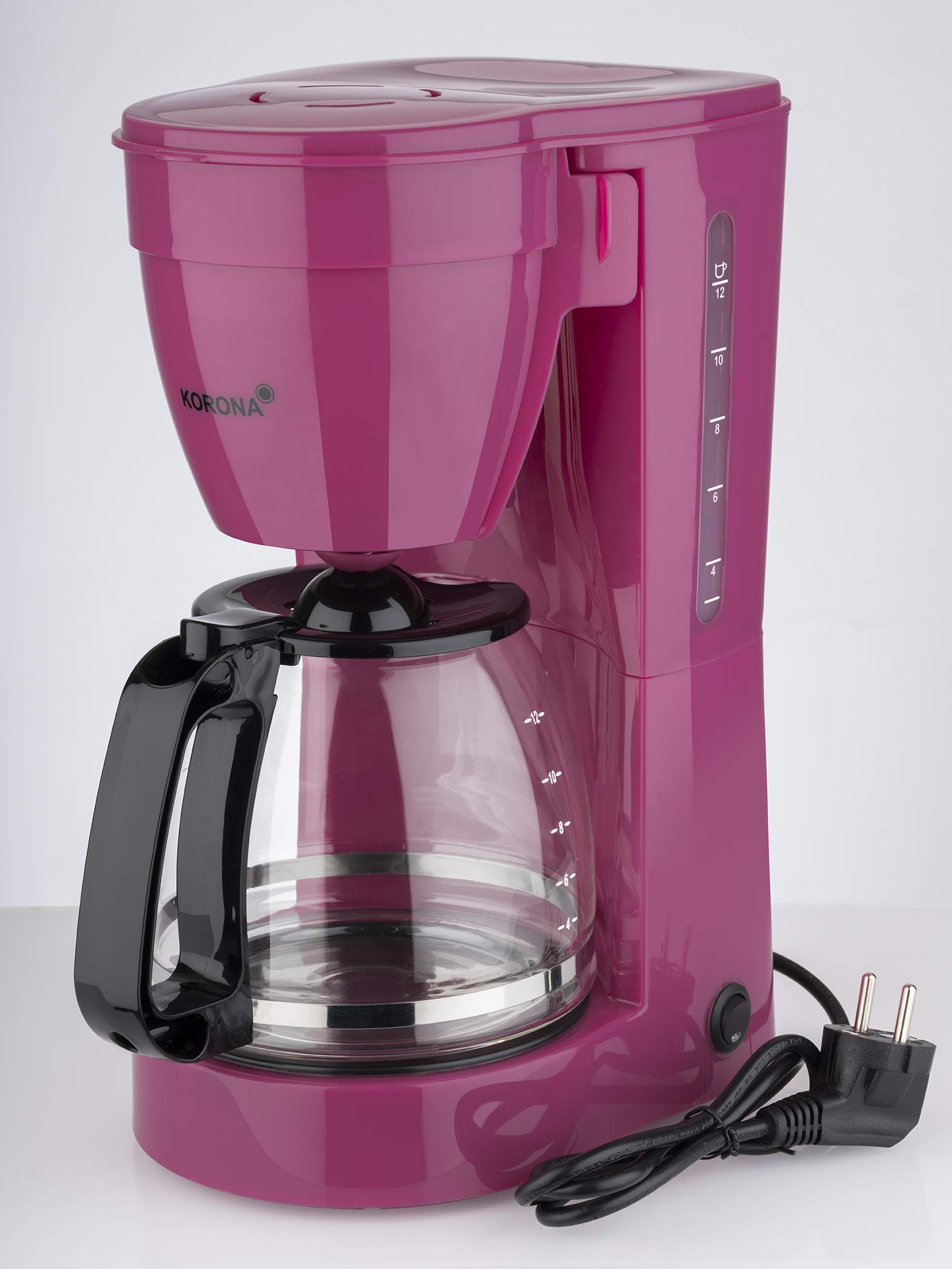 Korona 10119 caffettiera filtro 1,5 L 12 tazze viola 800 W