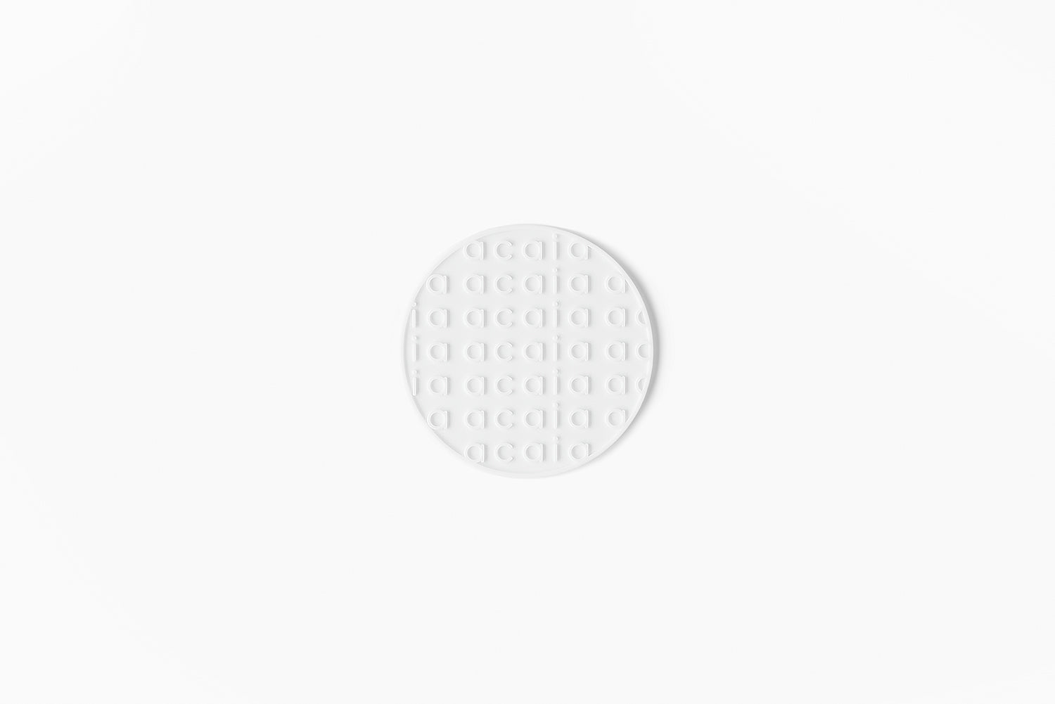 Acaia Heat Resistant Coaster tappetino silicone nero