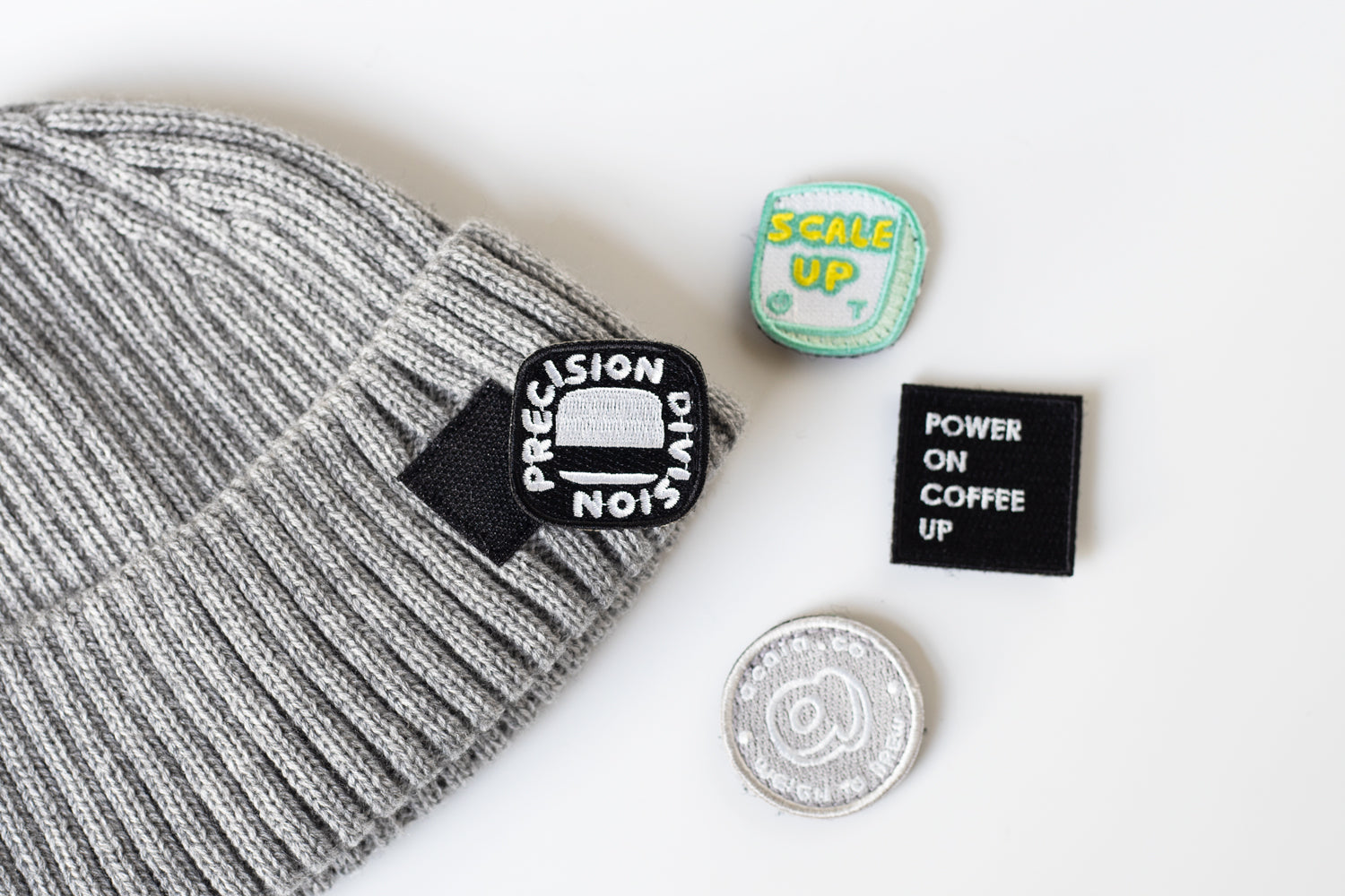 Acaia Toggle Patch Beanie berretto invernale patch