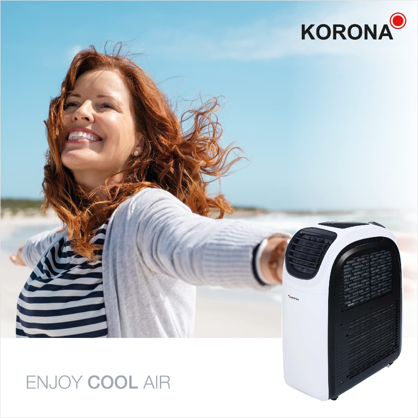 Korona Iceberg 82002 Climatizzatore Portatile 12000 BTU 6in1