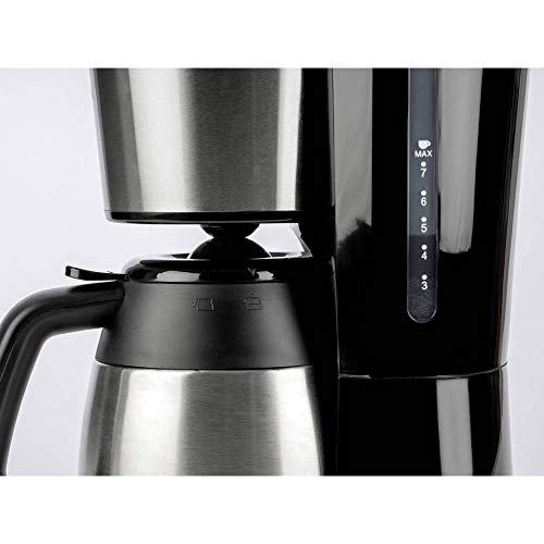 Korona 10332 macchina caffè combi 0,9 L 7 tazze nero acciaio