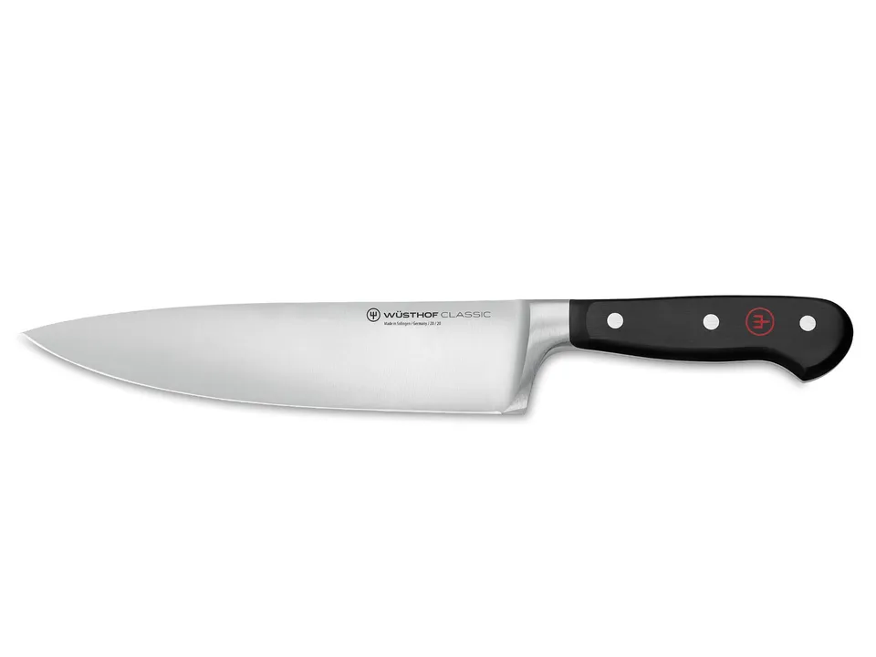 Wusthof Classic coltello cuoco nero lama 20 cm forgiato