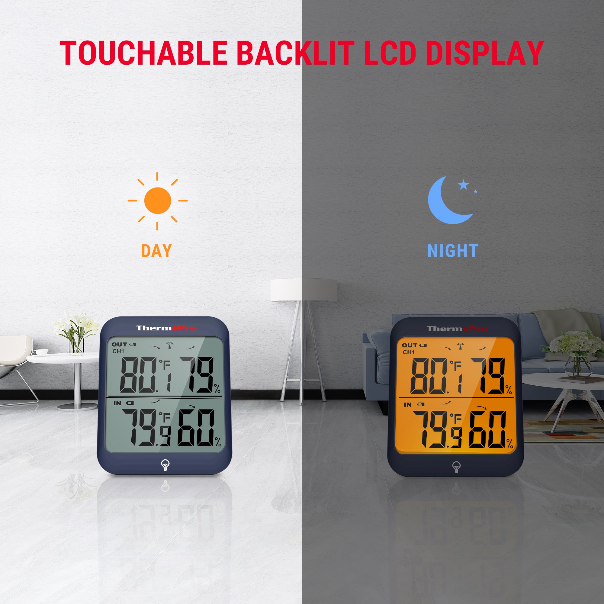 Temppro TP63BW termometro ambiente wireless