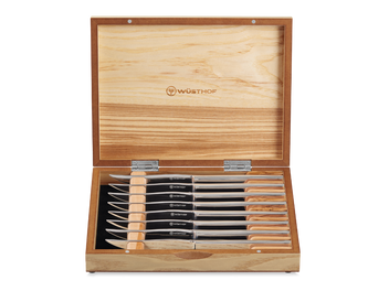 Wusthof Set 8 Coltelli Bistecca Mignon Cofanetto Ulivo