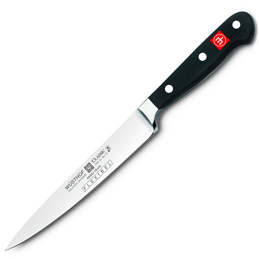 Wüsthof Ikon Coltello Filetto 18 cm Lama Flessibile