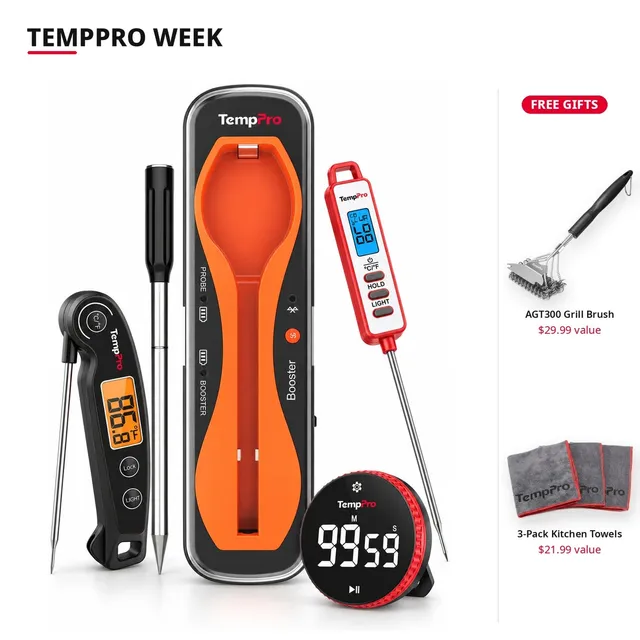 TempPro TP960 TempSpike Kit Cucina 4 Pezzi + Omaggi