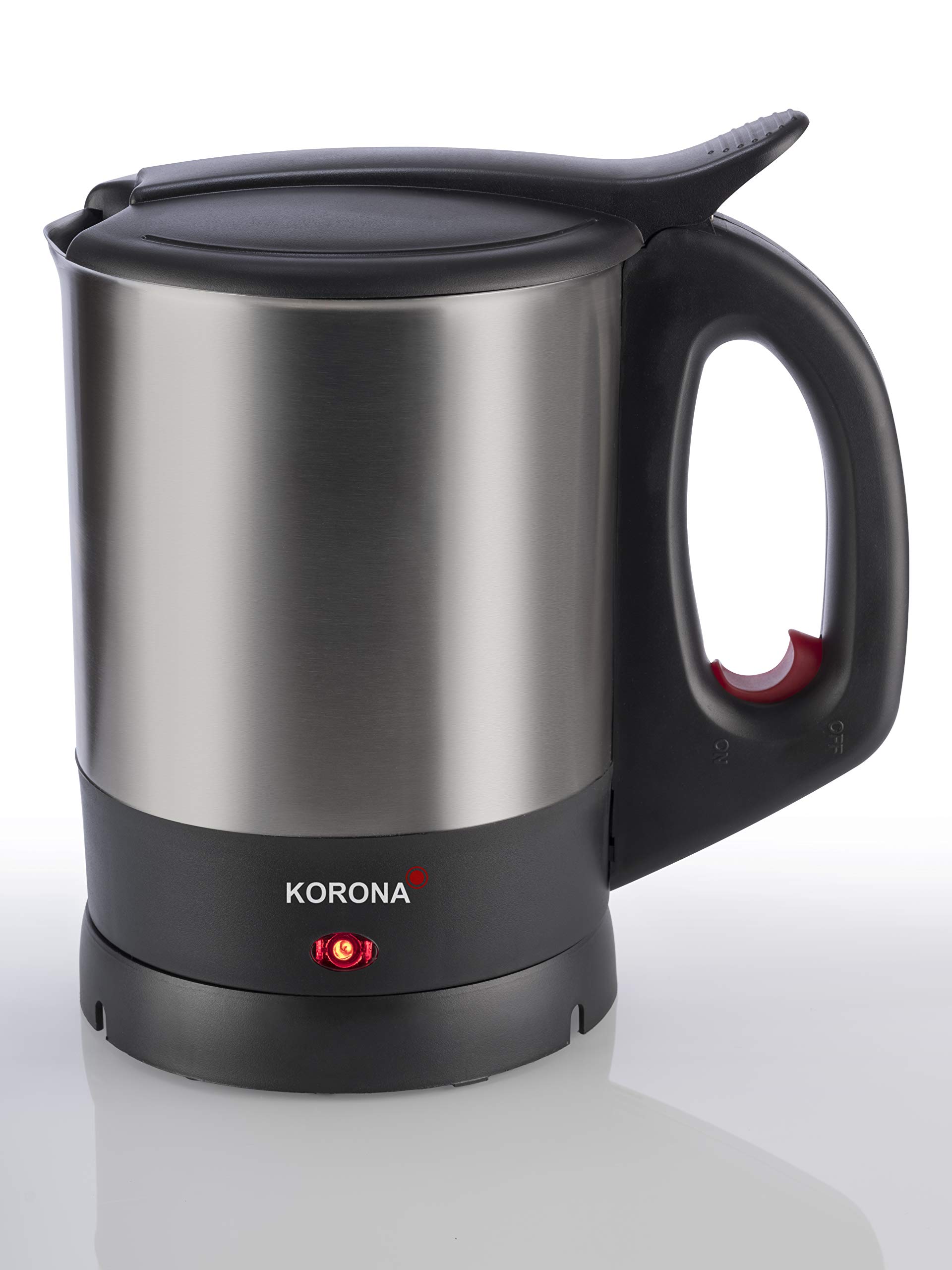 Korona 20140 bollitore acciaio 1,5 L nero