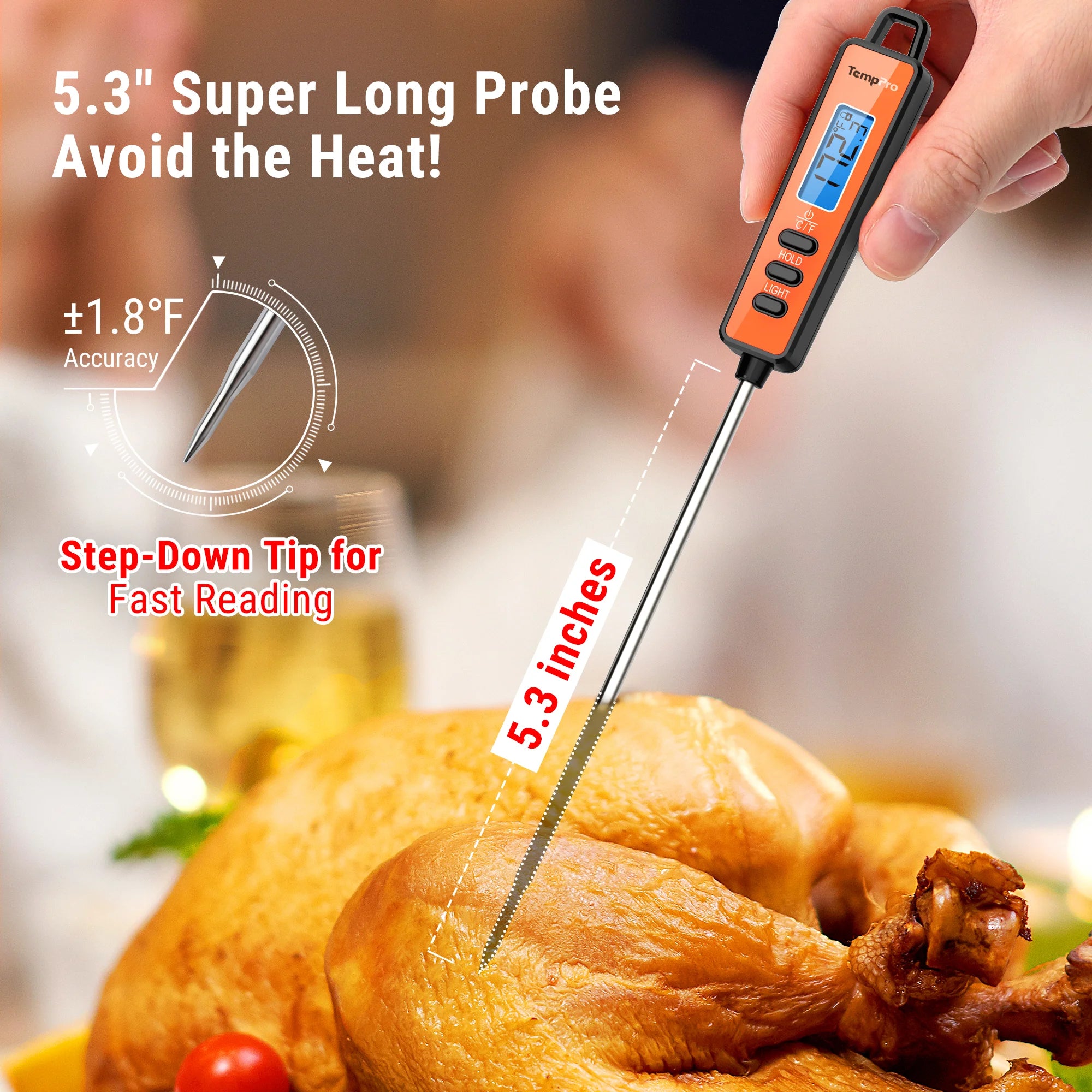 TempPro TempSwift Core TP01A termometro carne istantaneo