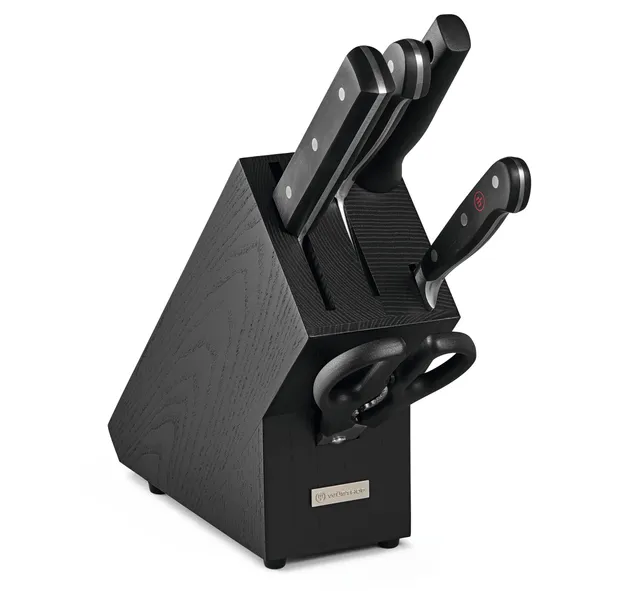 Wusthof Classic Blocco Coltelli 5 Pezzi Frassino Nero