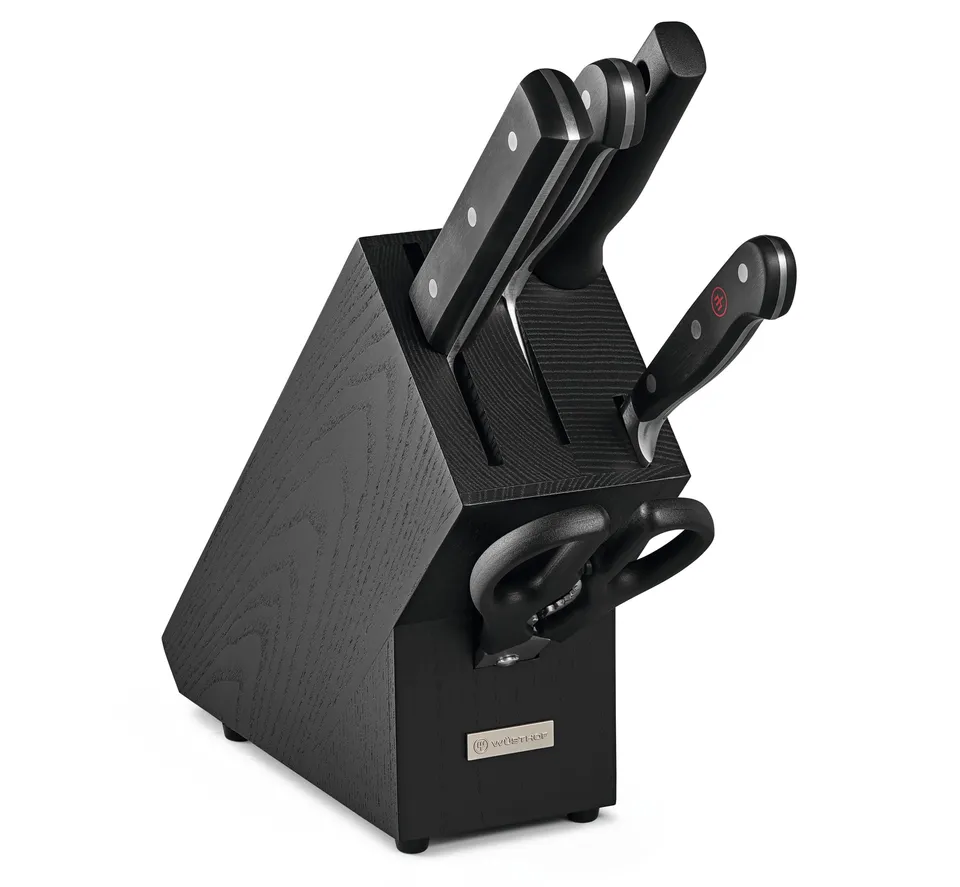 Wusthof Classic Blocco Coltelli 5 Pezzi Frassino Nero