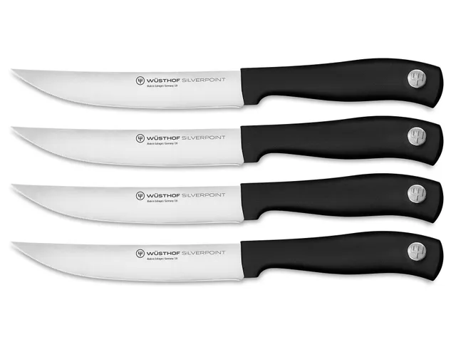 Wusthof Silverpoint Set Coltelli Bistecca 4 Pz