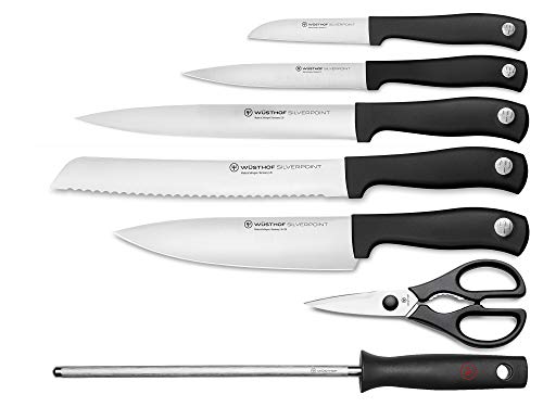 Wusthof Silverpoint blocco coltelli faggio 7 pezzi con acciaino