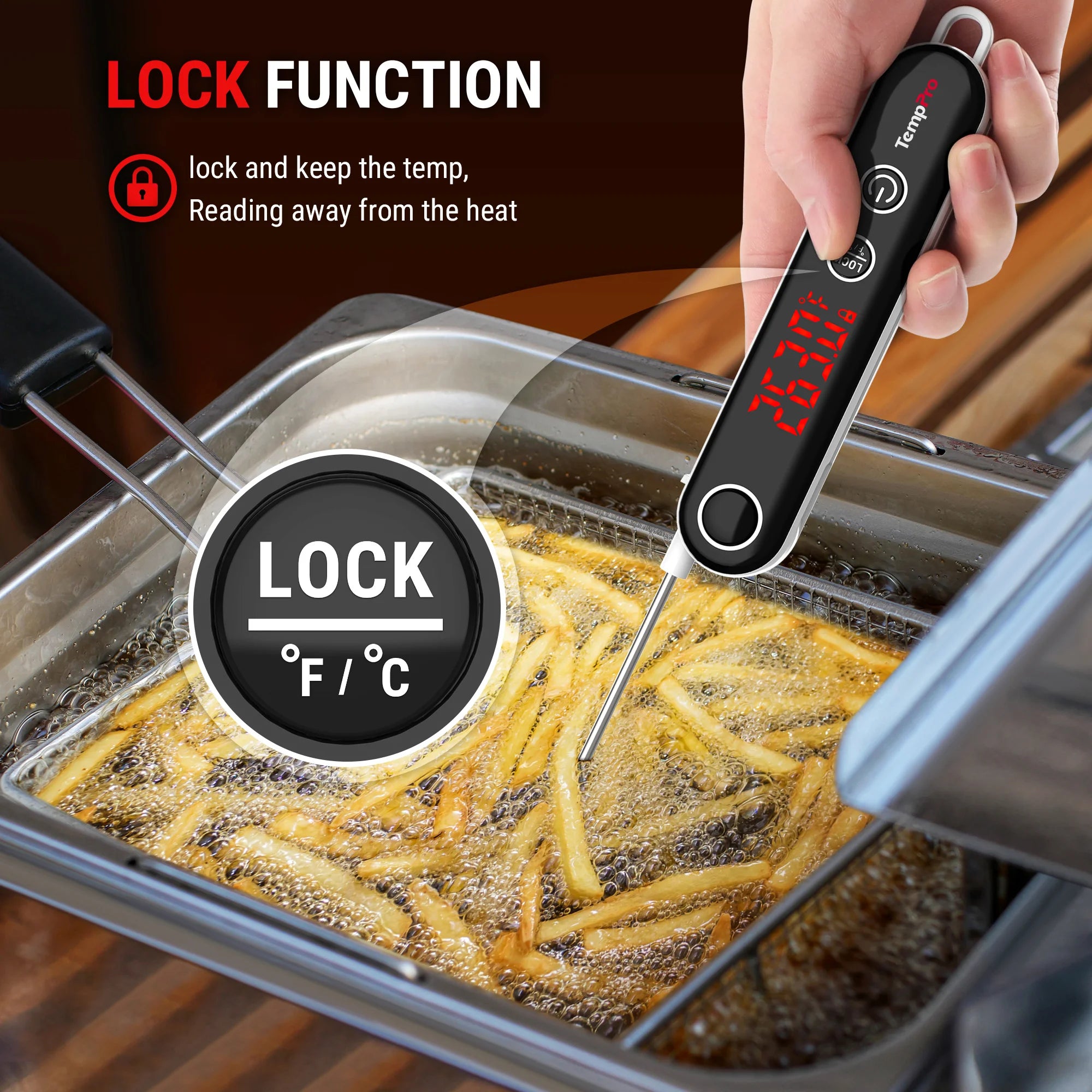 TempPro TempSwift Elite TP18S Termometro Carne Digitale
