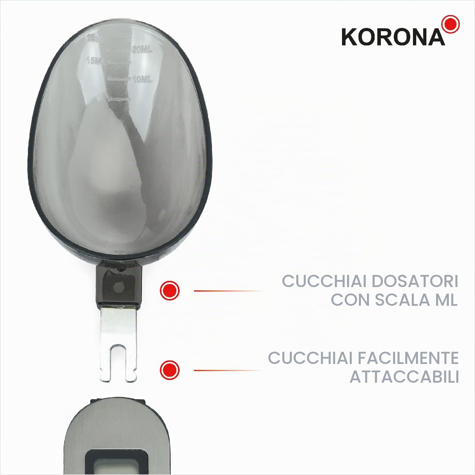 Korona Eva 79500 bilancia a cucchiaio 500 g 0,1 g