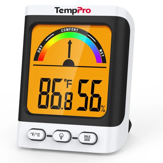 TempPro TP52W Termoigrometro Digitali Interni Preciso