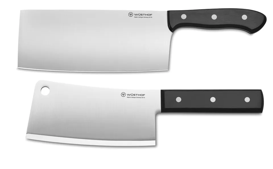 Wüsthof Set 2 Coltelli Cinesi Chef 18+16 cm