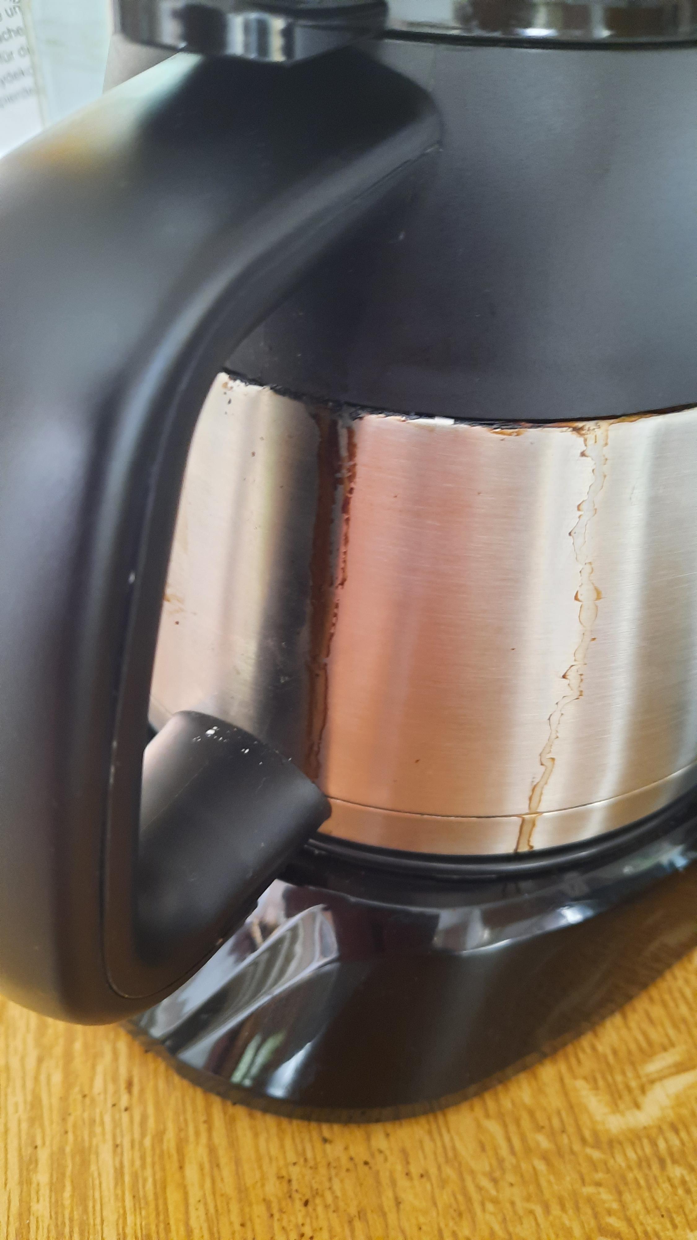 Korona 10332 macchina caffè combi 0,9 L 7 tazze nero acciaio