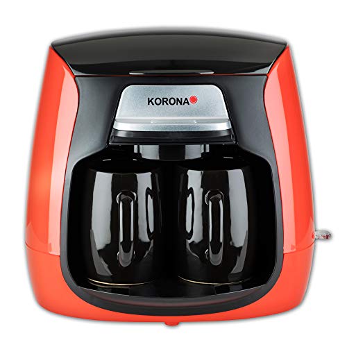 Korona 12208 Macchina Caffè Filtro Rossa 2 Tazze
