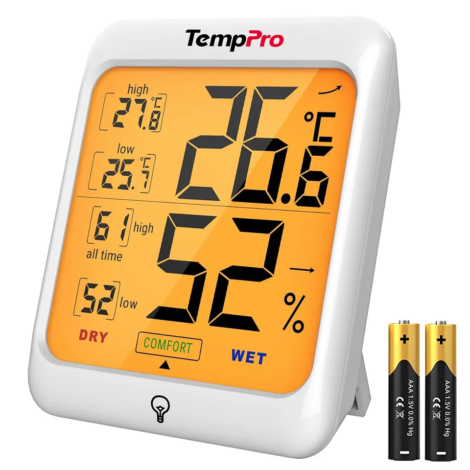 ThermoPro TP53 Termoigrometro Interno Retroilluminato