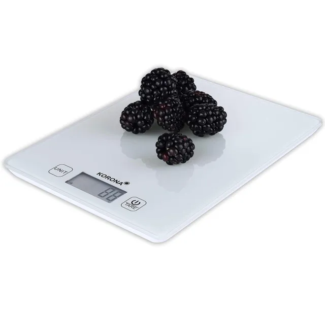 Korona Esther 70245 bilancia cucina 5 kg bianca vetro