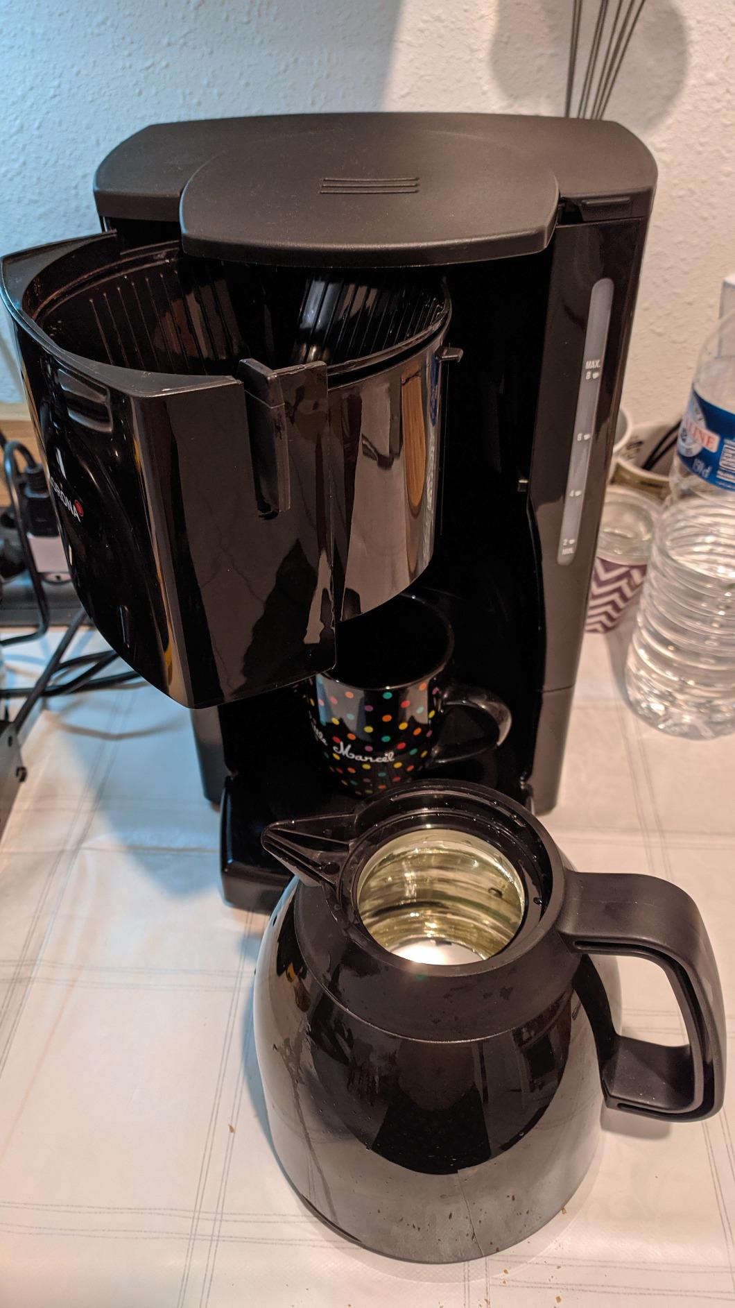 Korona 10410 macchina caffè filtro 1 l panna-marrone 8 tazze