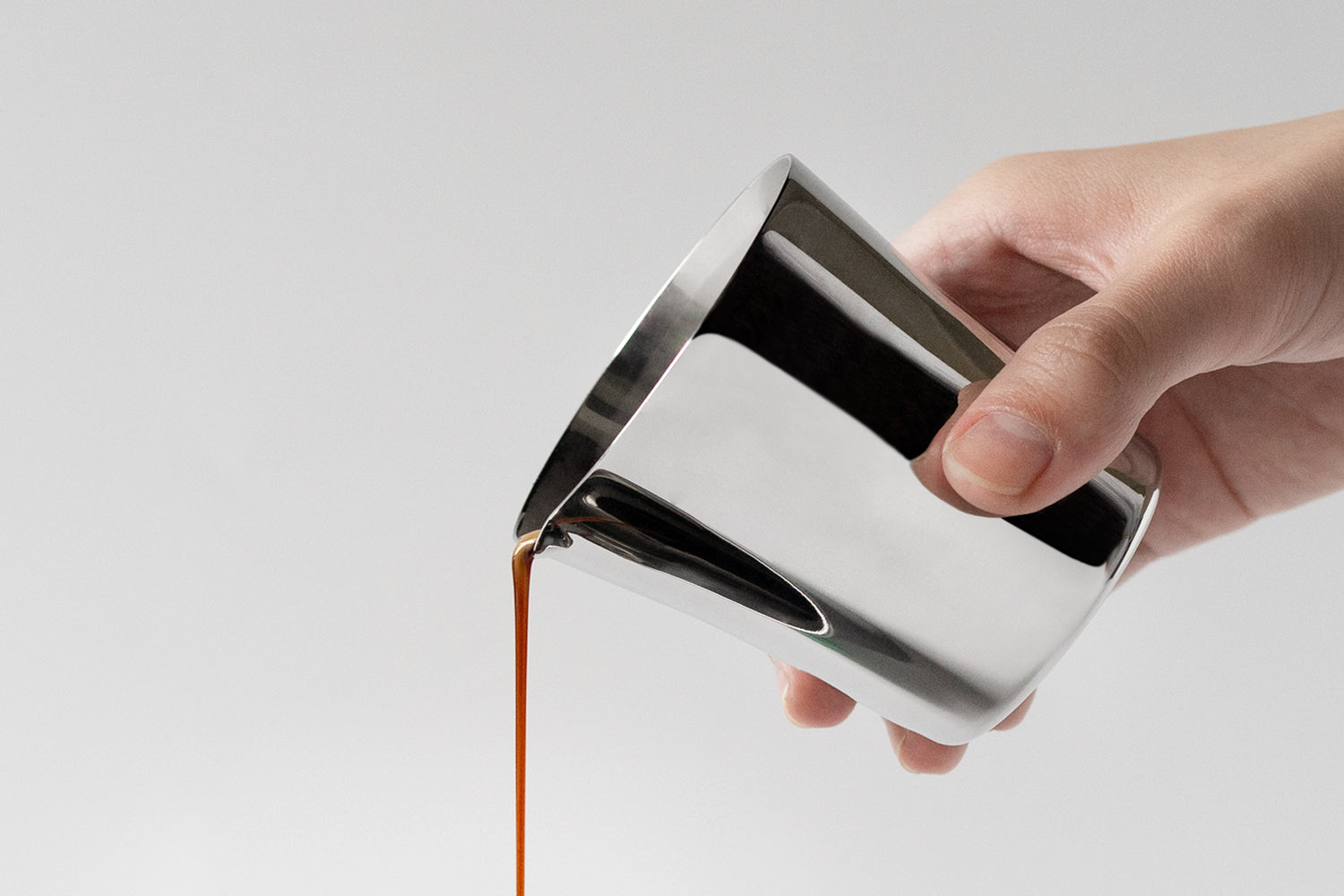 Acaia Spouted Tazza Espresso Acciaio Glossy Doppia Parete
