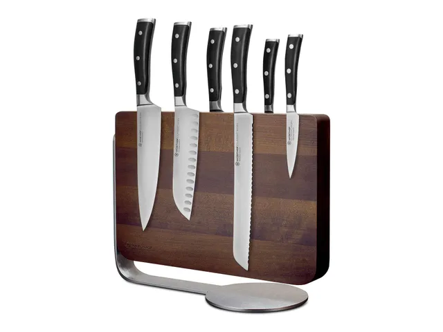 Wusthof Classic Ikon set 6 coltelli blocco magnetico faggio
