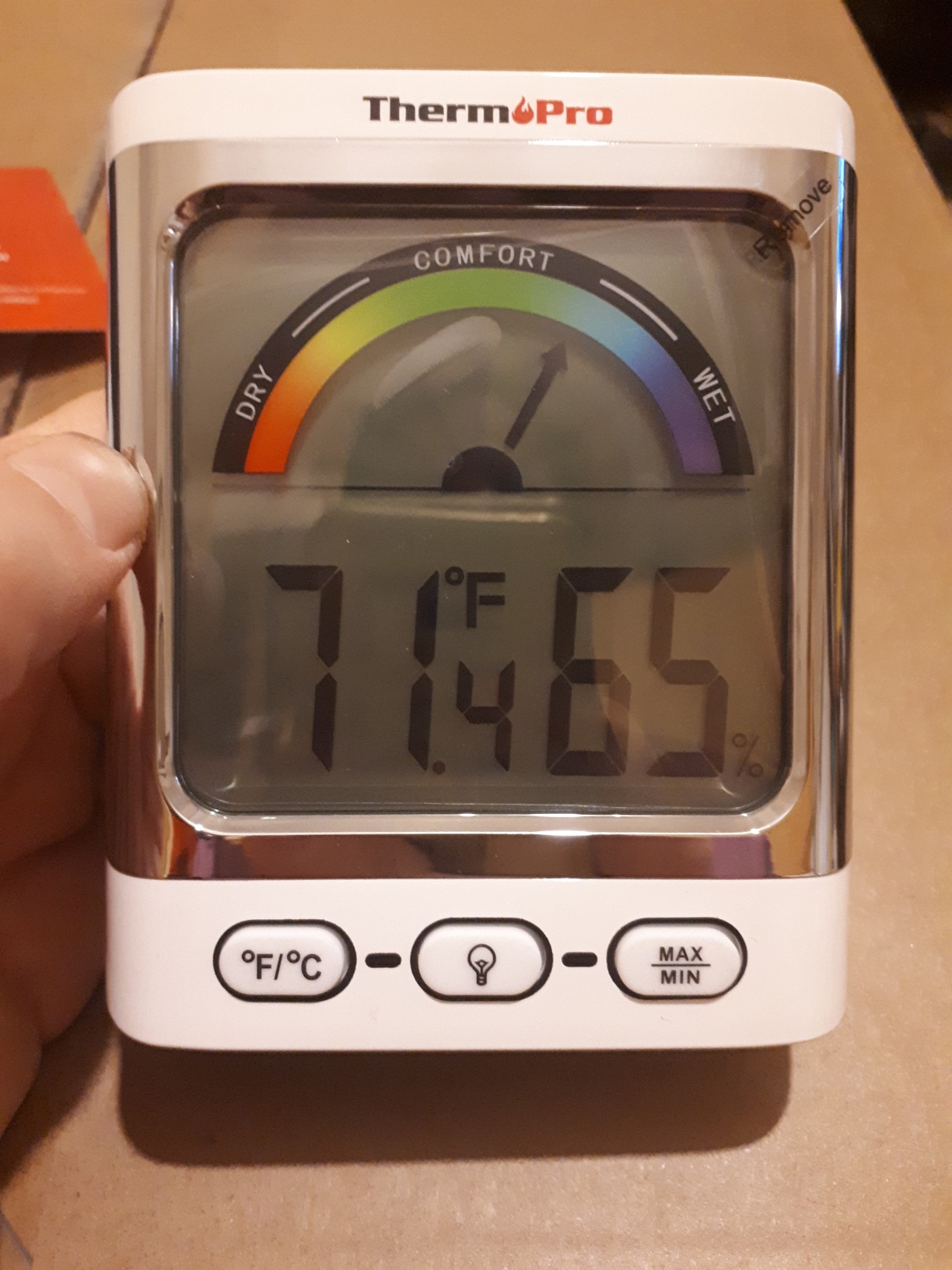 ThermoPro TP152 Termoigrometro Interno Orologio