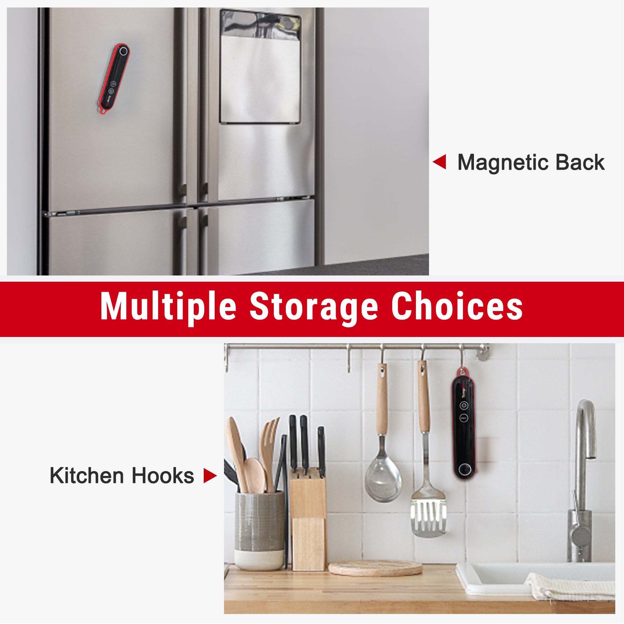 TempPro TP18SW Termometro Cucina Istantaneo Pieghevole