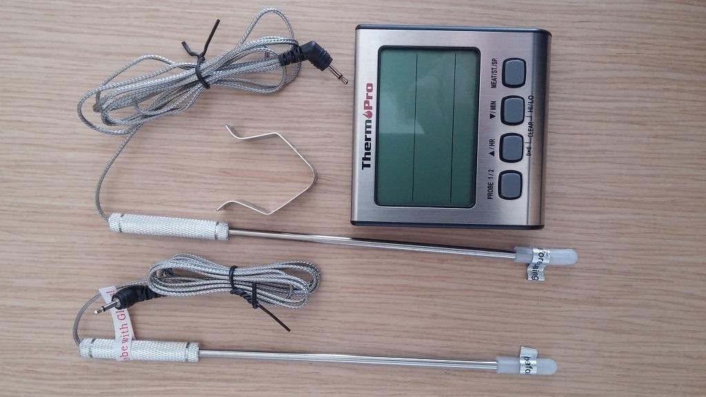 ThermoPro TP17 termometro cucina digitale doppia sonda 2 sonde