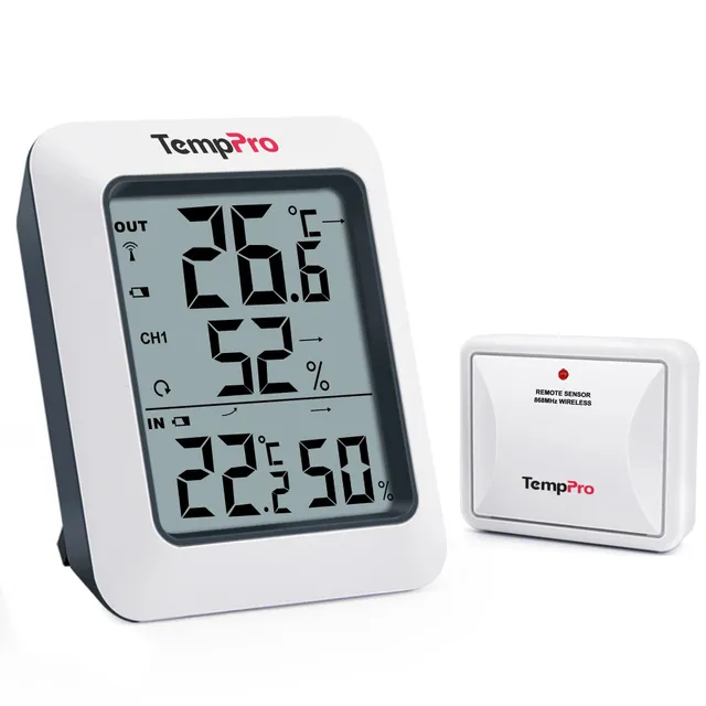 TempPro TempAir Plus TP60B Termometro Ambiente Wireless 1 Sensore